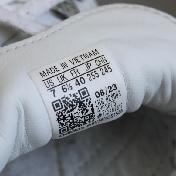 Adidas Originals 926 Samba ADV Shoes Sneakers White Black Size 7 Mens / 8 Womens - Picture 7 of 8